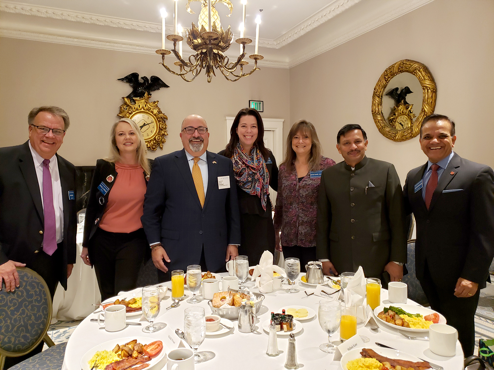 A breakfast meeting of the CalChamber Council for International Trade 