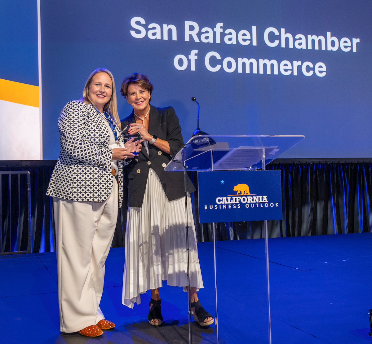 Award winners at the California Business Outlook