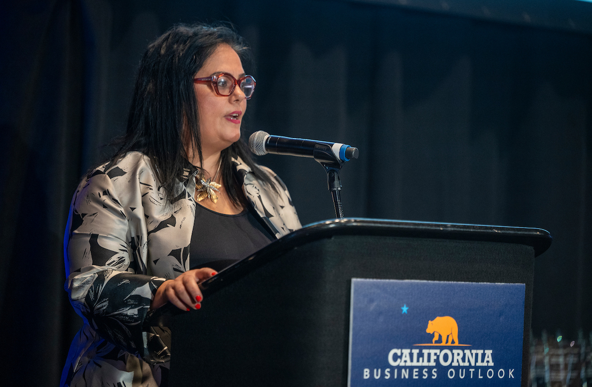 Speakers at the California Business Outlook and Dinner.