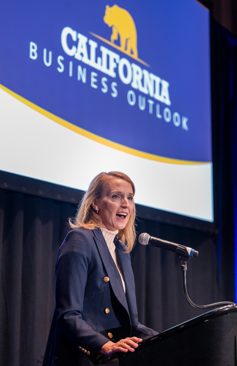Speakers at the California Business Outlook and Dinner.