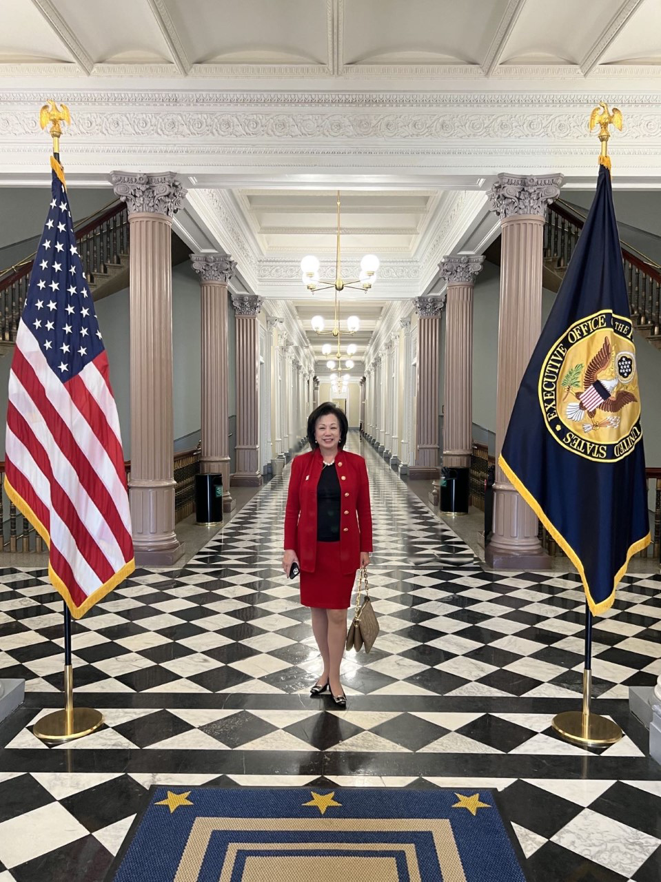 Margaret Wong in Washington D.C.