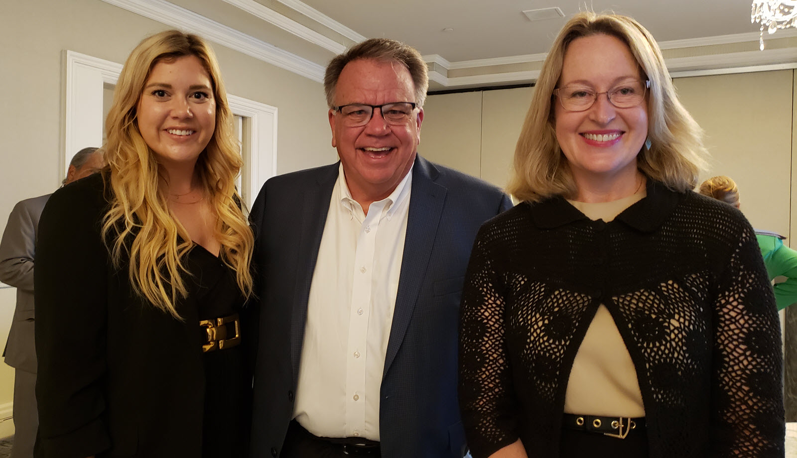 Maggie Ronan, Greg Bielli, Ambassador Jane Duke