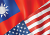 Taiwan USA Flag Graphic