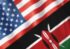 USA Kenya Flags graphic