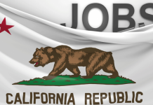 California Flag with Jobs